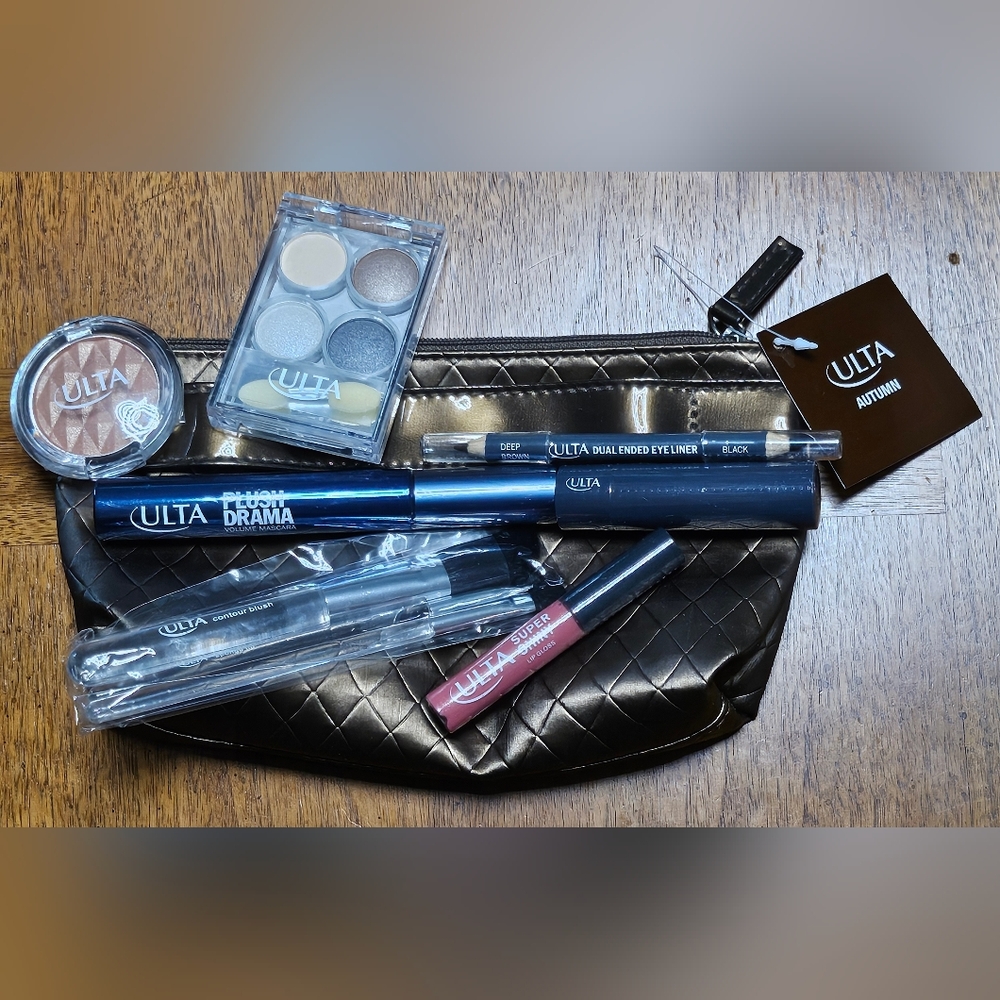 Ulta Autumn 10-Porce Makeup Bundle Kit NEW